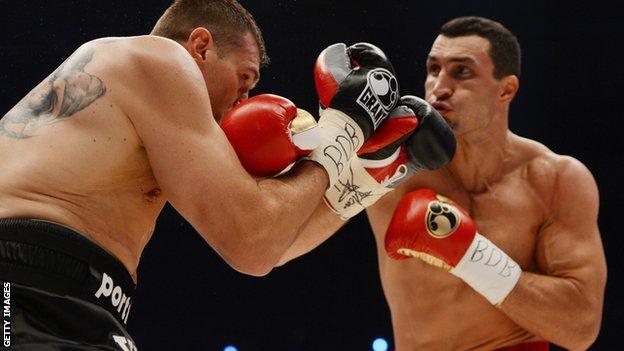 Mariusz Wach and Wladimir Klitschko