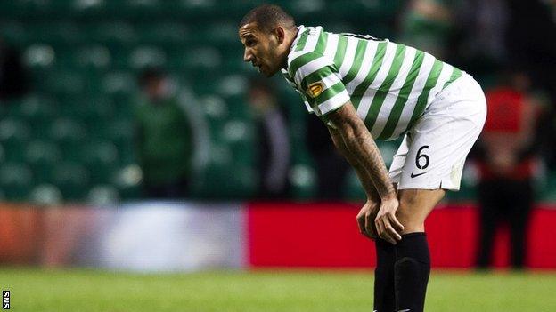 Celtic defender Kelvin Wilson