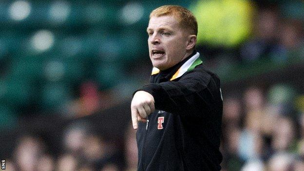 Celtic manager Neil Lennon