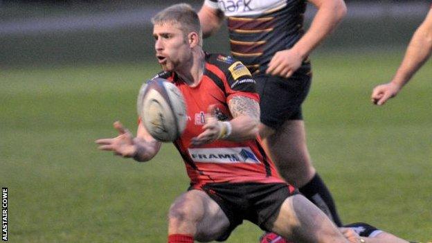 Greg Goodfellow scored Redruth's second try