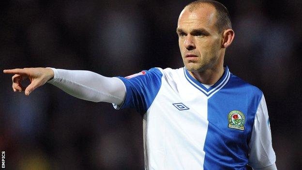 Blackburn Rovers midfielder Danny Murphy