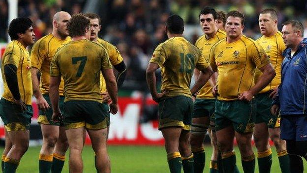 Australia lose against France