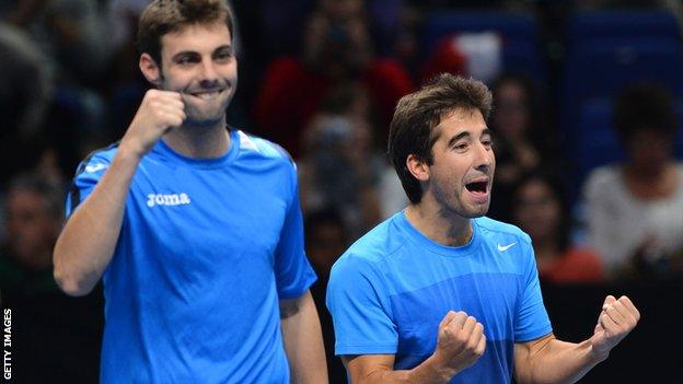 Marcel Granollers and Marc Lopez