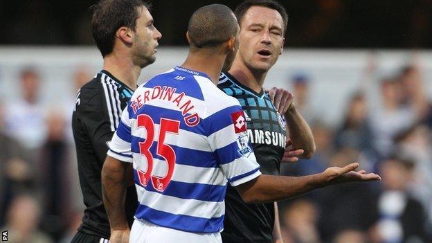 John Terry and Anton Ferdinand