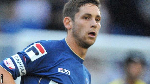 Oldham Athletic captain Dean Furman