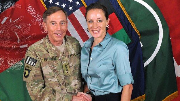 David Petraeus and Paula Broadwell