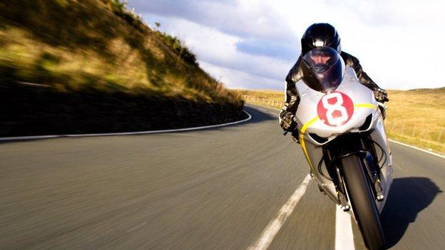 Guy Martin on Bike