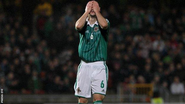 Chris Baird of Northern Ireland