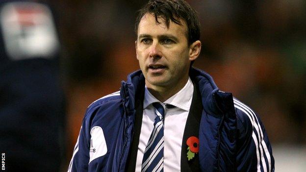 Bolton Wanderers manager Dougie Freedman