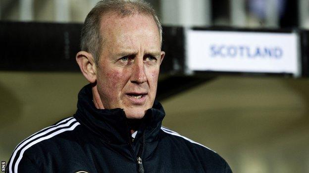 Interim Scotland boss Billy Stark