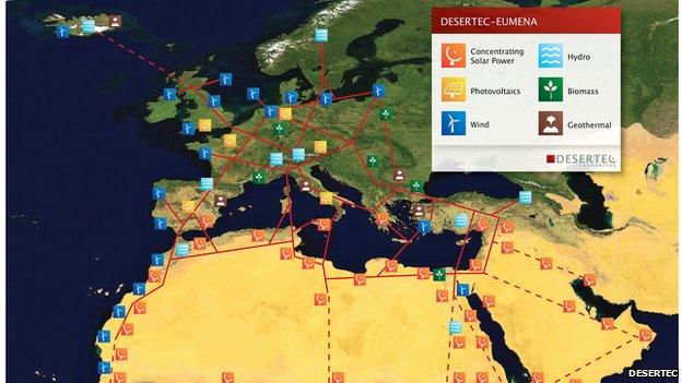 Desertec's ambitious plan