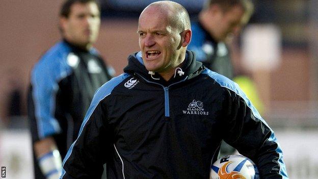 Glasgow head coach Gregor Townsend