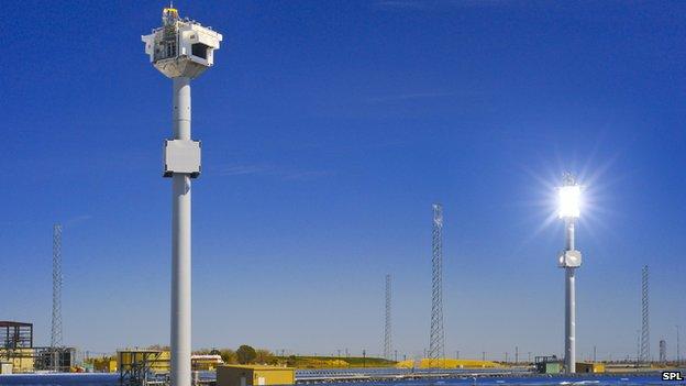 California concentrating solar power