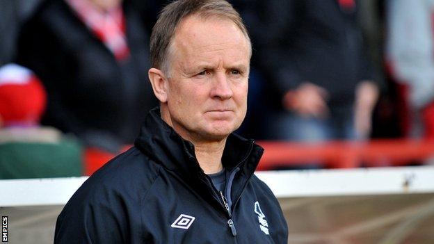 Nottingham Forest manager Sean O'Driscoll