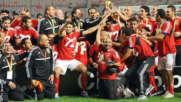 Al Ahly are crowned 2012 champions