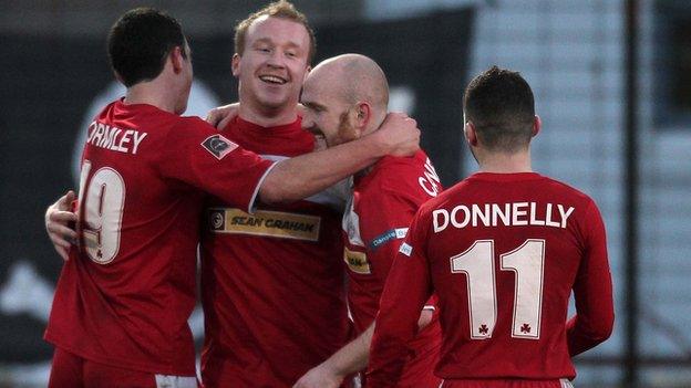 Cliftonville have plenty of goalscorers in their impressive team