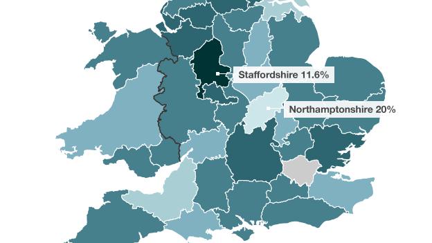 PPC election turnout by region