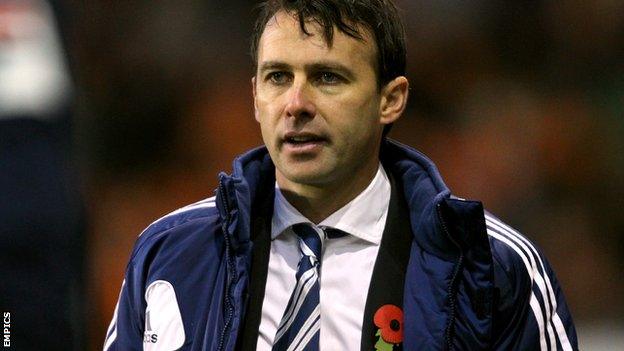 Bolton Wanderers manager Dougie Freedman