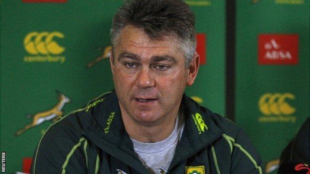 South Africa coach Heyneke Meyer