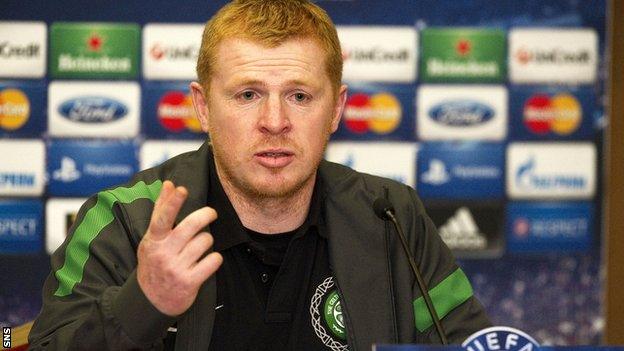 Celtic manager Neil Lennon