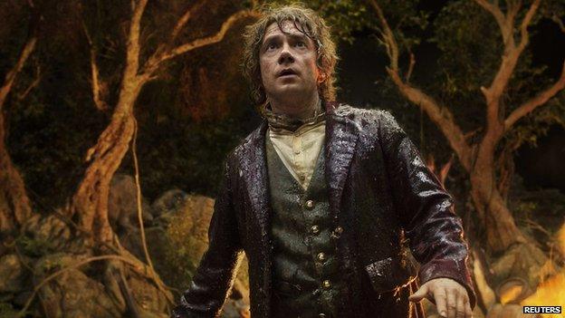 Actor playing the hobbit