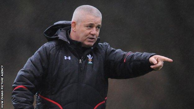 Wales coach Warren Gatland ahead of the New Zealand clash