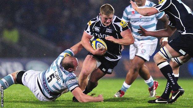 Sale Sharks prop Ross Harrison