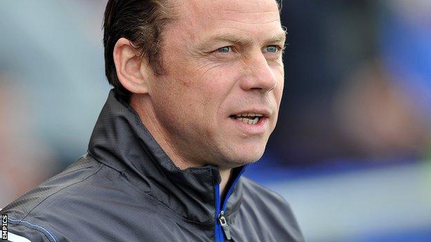 Oldham Athletic manager Paul Dickov