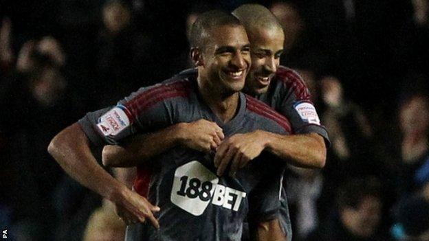 Bolton celebrate David Ngog's last gasp equaliser