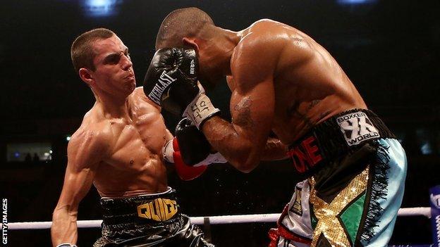 Scott Quigg and Rendall Munroe