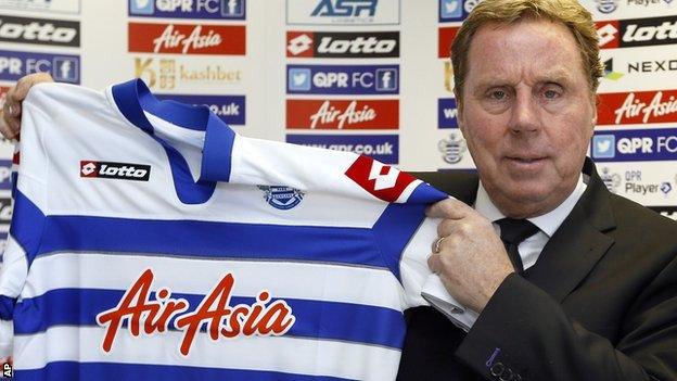 QPR manager Harry Redknapp