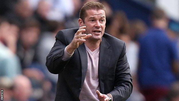 Preston North End manager Graham Westley