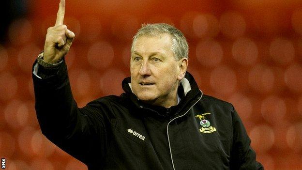 Inverness CT manager Terry Butcher