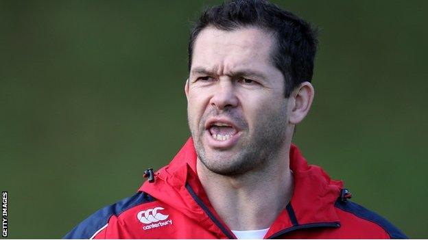 England assistant coach Andy Farrell