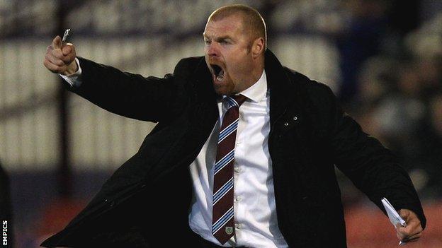 Burnley manager Sean Dyche