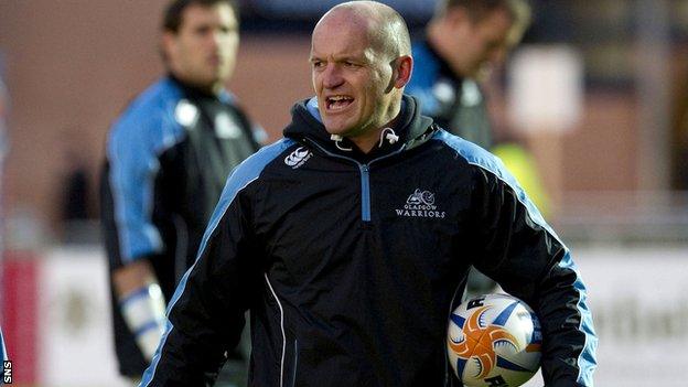 Glasgow head coach Gregor Townsend