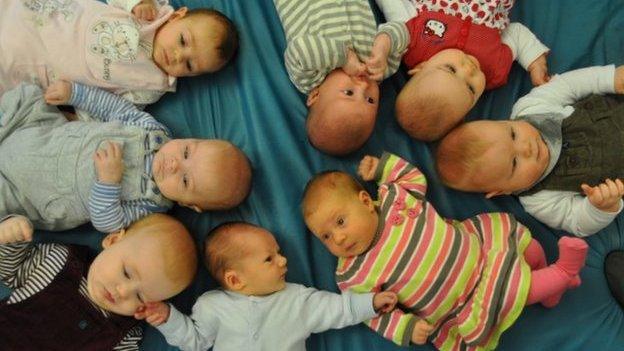 Babies at Ipswich Hospital