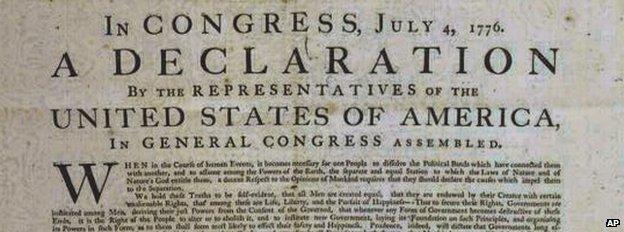 declaration of independence