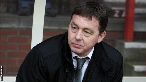 Scottish manager Billy Davies