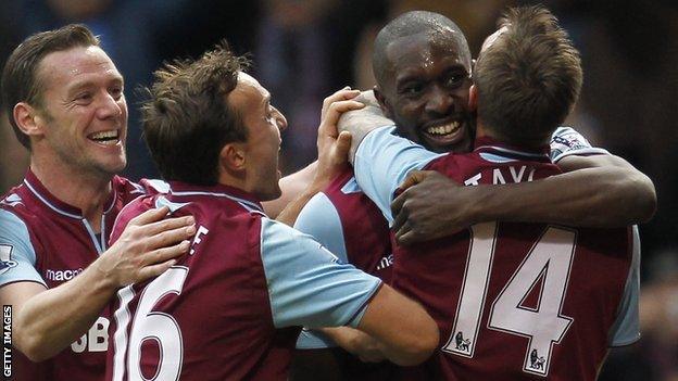 West Ham celebrate