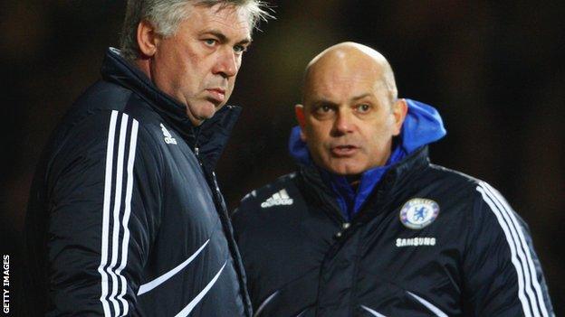 Carlo Ancelotti and Ray Wilkins