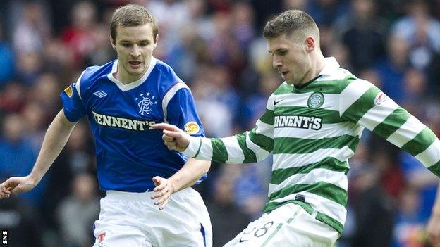 Rangers and Celtic are now at different ends of the league structure