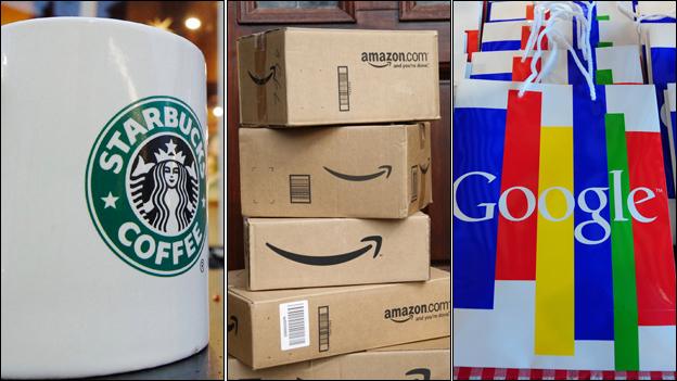 Starbucks Amazon Google