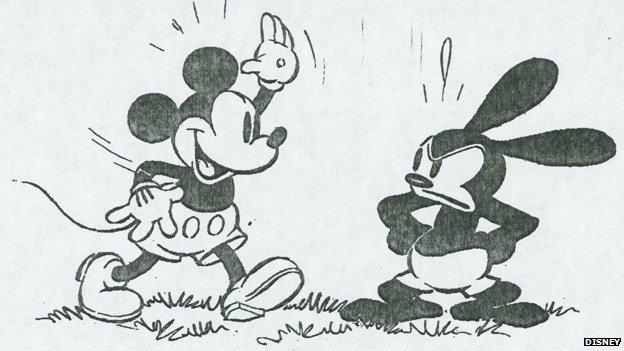 Mickey and Oswald