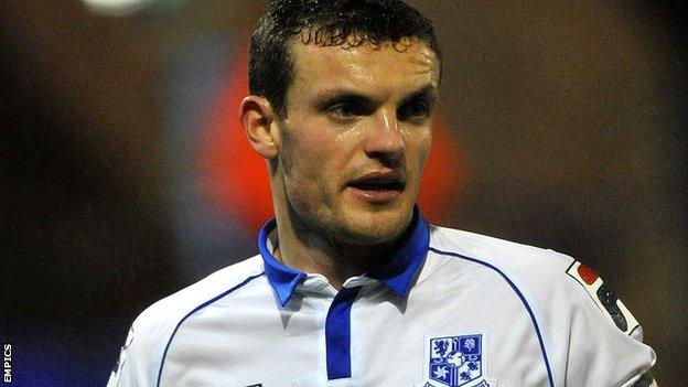 Tranmere Rovers captain James Wallace