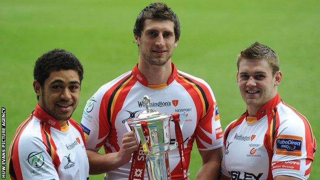 Wales trio Toby Faletau, Luke Charteris and Dan Lydiate