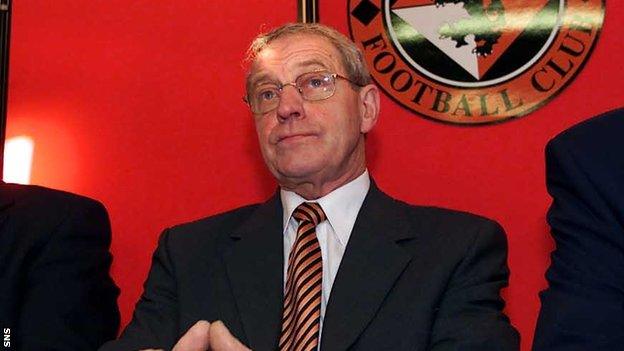 Doug Smith was Dundee United chairman