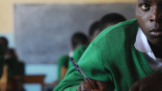 Classroom in Tanzania