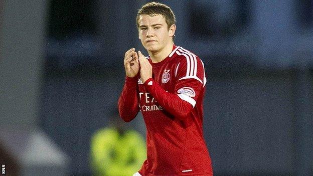 Aberdeen winger Ryan Fraser