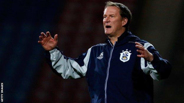 Huddersfield manager Simon Grayson